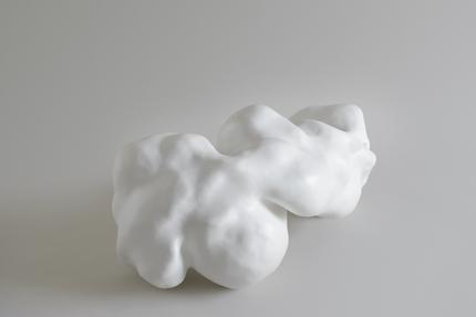 Coma blanc Z <small>long 48 cm / 19" length — n915</small>